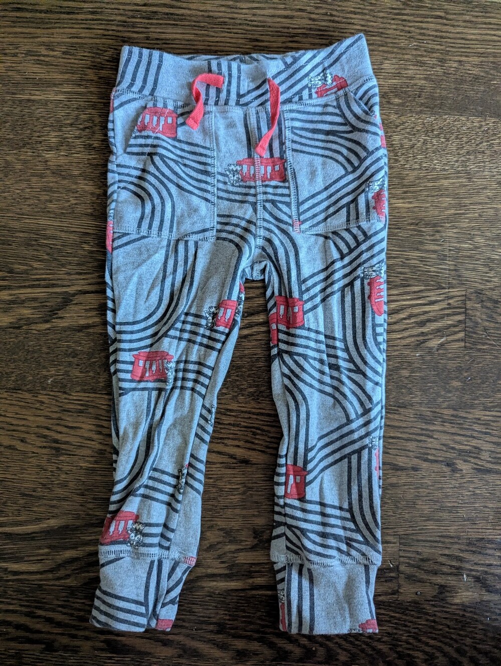 PACT x Daniel Tiger Trolley Tracks Everyday Jogger 18-24 Months Organic